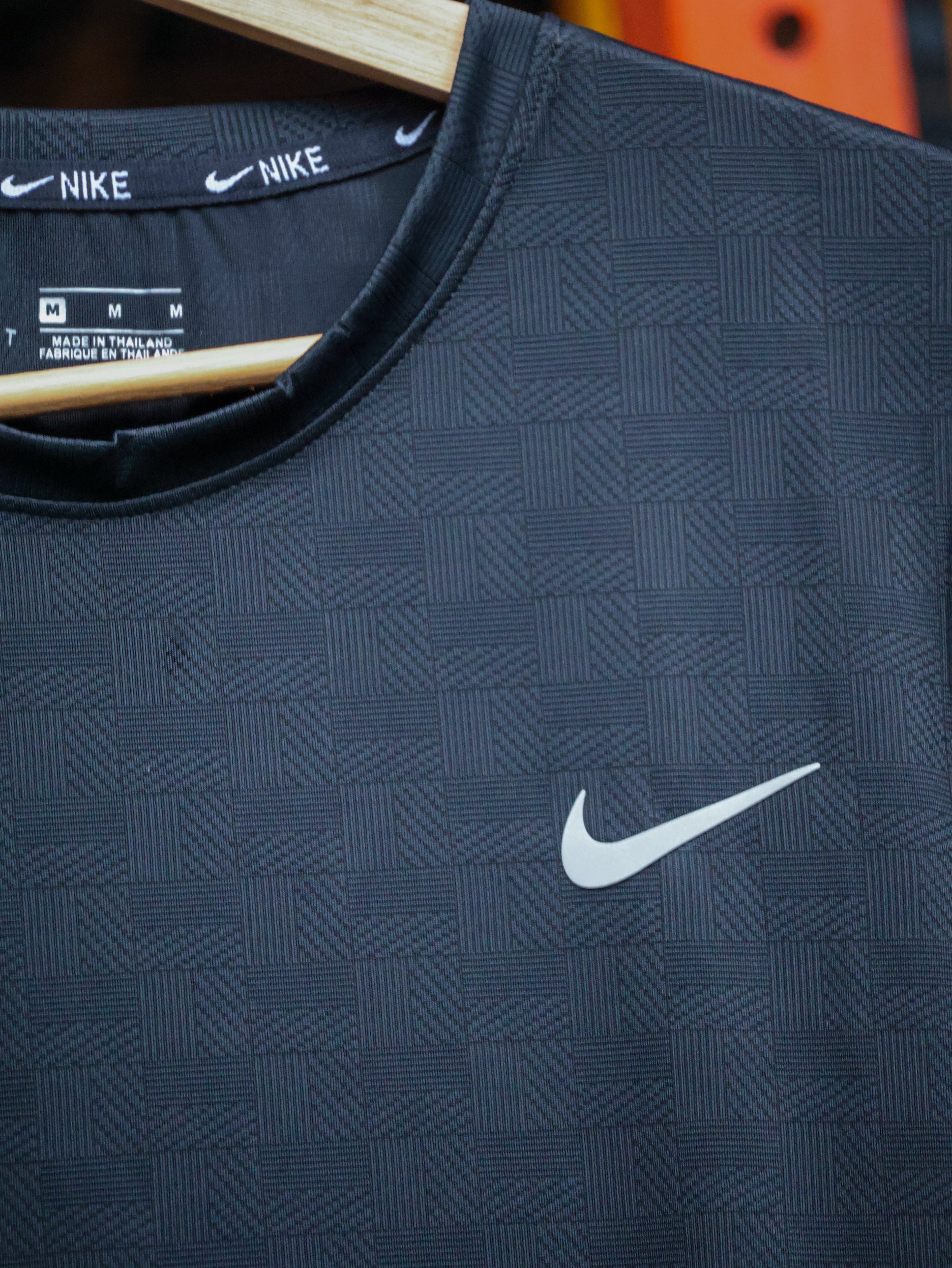Nike Dri-FIT Black Texture
