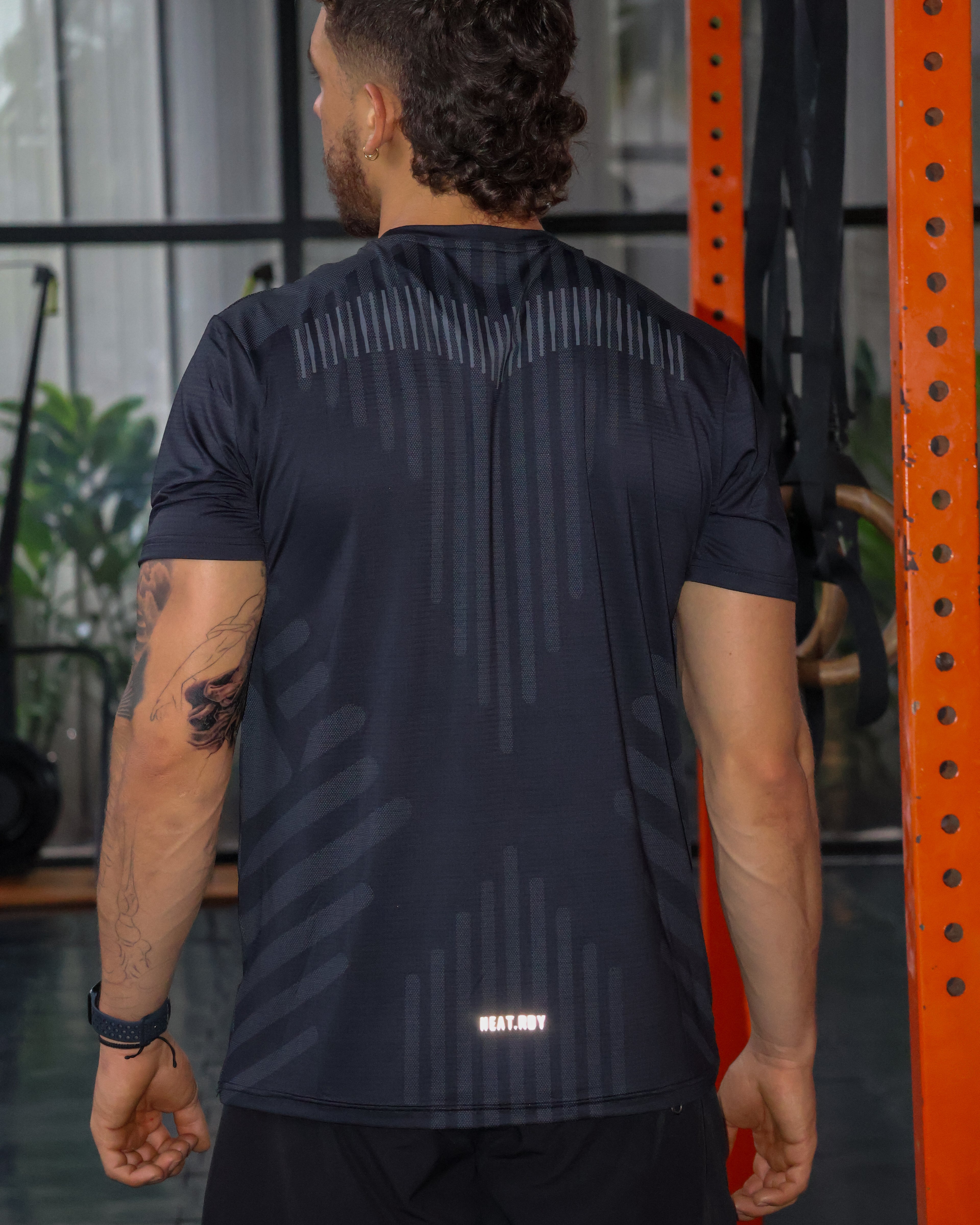 Camiseta Training Reflective Black