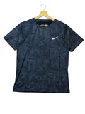 Camiseta Dri-Fit Nike Camuflada Negra