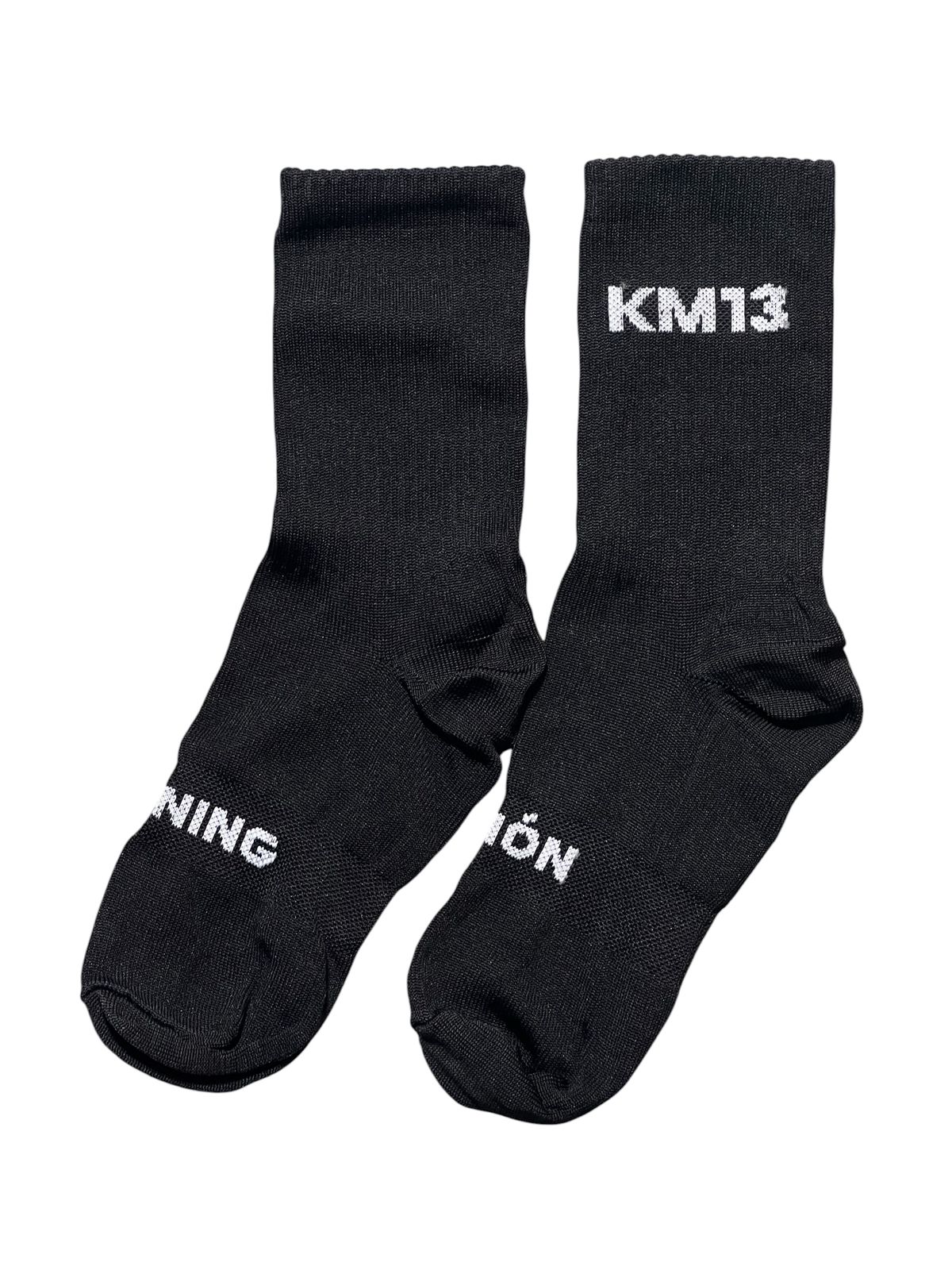 Medias Deportivas KM13 Training Negro/Blanco